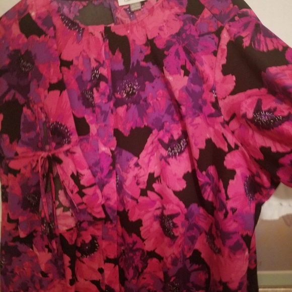 Calvin Klein Blouse 2x - Picture 2 of 5